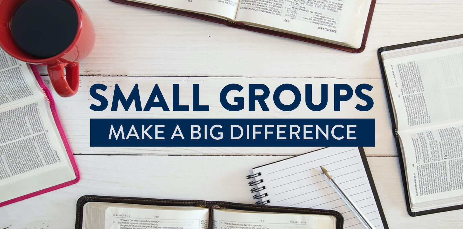 Read more about the article Time to Join a Small Group